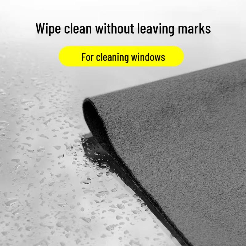 Traceless Magic Cloth for Streak-Free Glass Cleaning & Water Absorption - Perfect for Cars