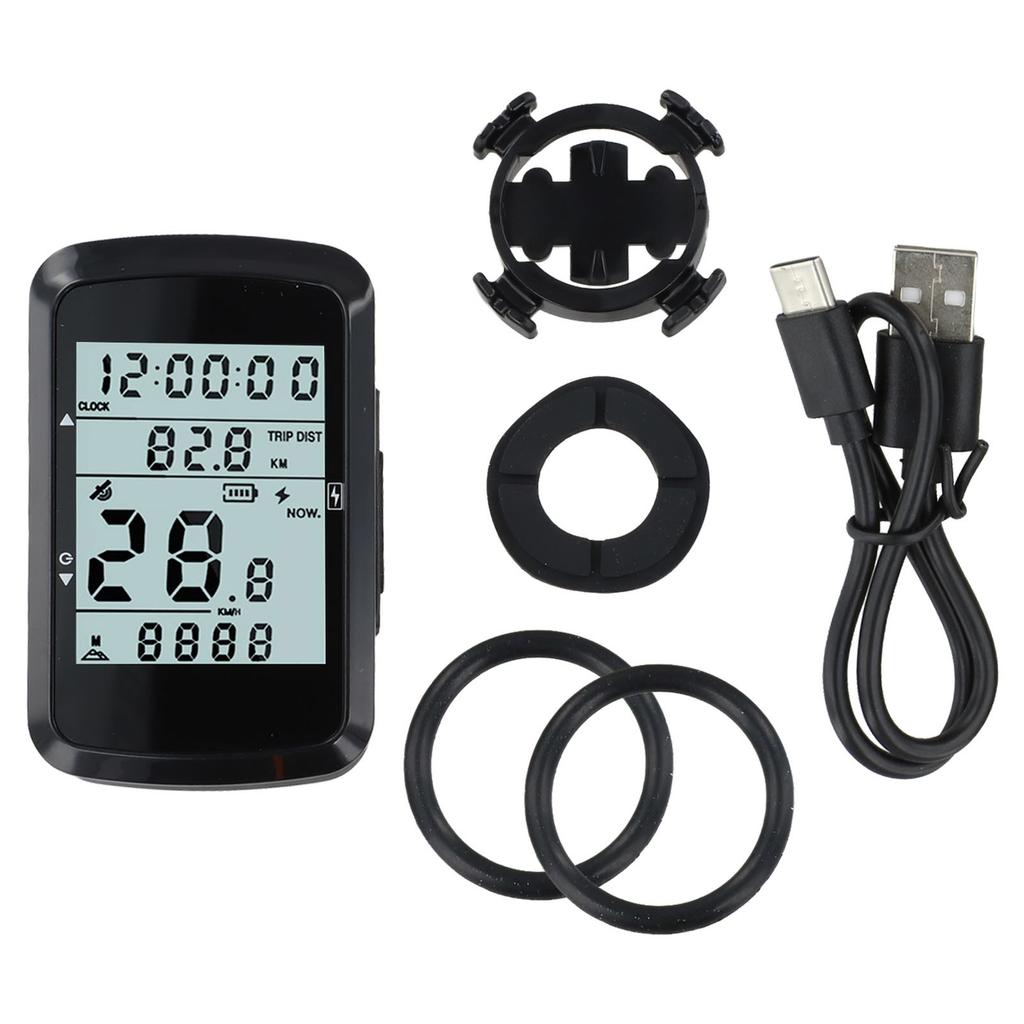 GPS Bicycle Speedometer and Odometer with Long Battery Life and Backlight