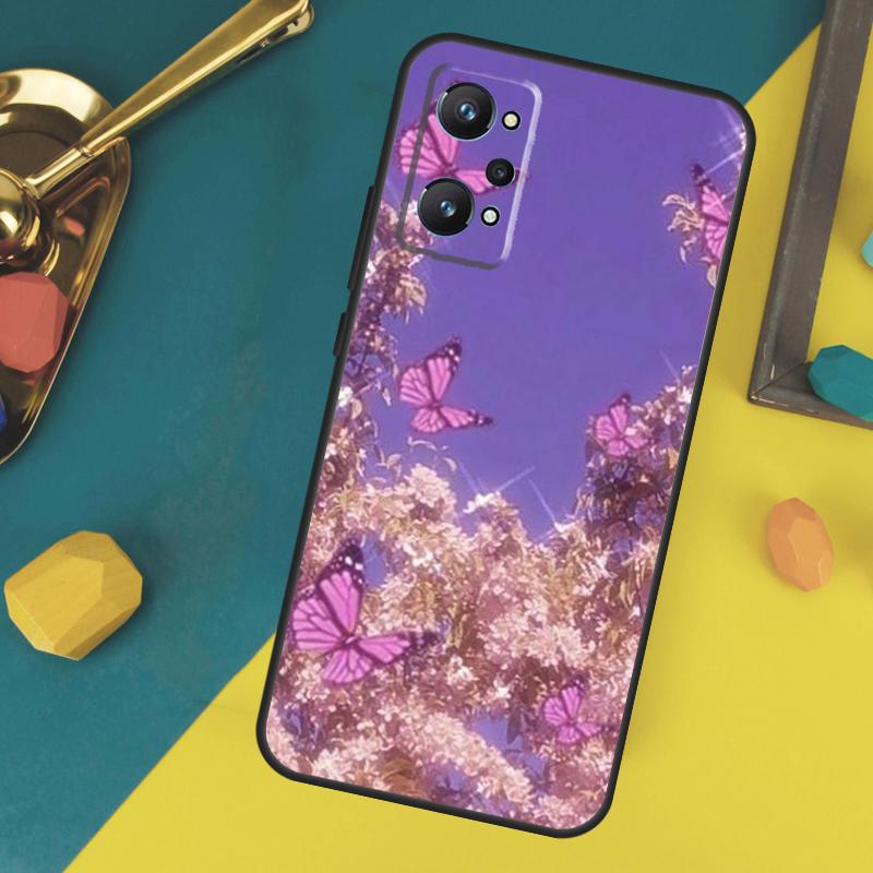 Y2K Aesthetic Case For Realme 14 12 10 11 13 Pro Plus GT 6 6T 5 GT7 Pro C61 C55 C51 C21Y C25S C67 C75 C53