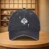Vintage Ace Pattern Dice Baseball Cap Unisex Adjustable Snapback Hat
