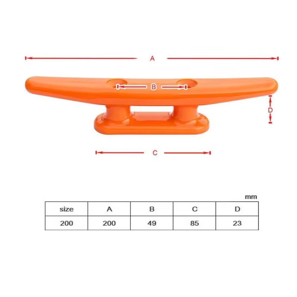 Нейлоновый болт для лодочного якоря – Болт для крепления к причалу с винтами из нержавеющей стали, Для каяка, каноэ, небольших судов, Домашний декор своими руками (Несколько размеров, Черный)