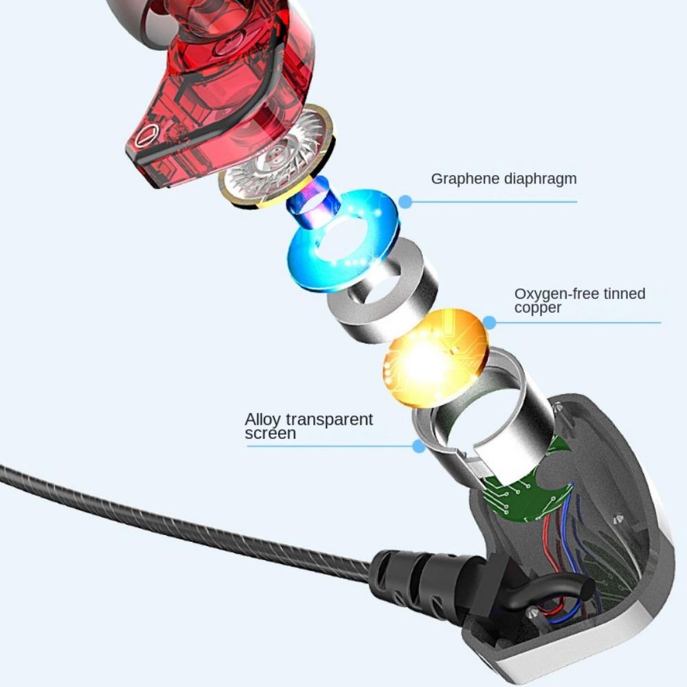 In-ear Headset Heavy Bass Wired Wired Headphones