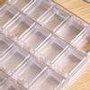 20 Grids Transparent Acrylic Nail Art Decorations Storage Box Rhinestone Beads Container Case