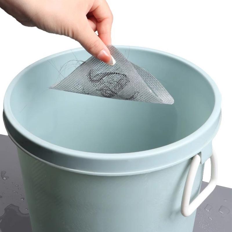 10 шт. одноразовая сетка для сливного фильтра в полу, сетка для канализационного фильтра, ванная комната, душевая комната, наклейка для профилактики и блокировки волос в полу