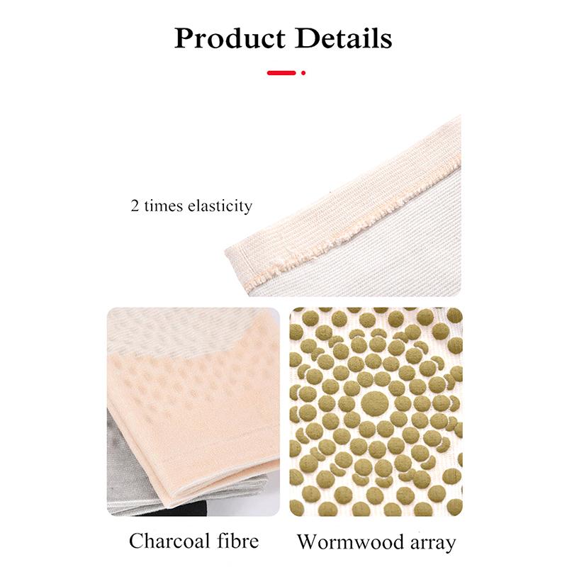 1 пара самонагревающихся наколенников из полыни для облегчения и восстановления дискомфорта в суставах