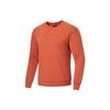 Plain Fleece Warm Pullover Sweatshirt Men Tops Tea-Red AWDT789-8