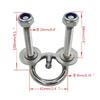 Marine Grade Water Ski Tow Ring Stainless Steel Boat Tow Accessory Marine Tow Hook  Yacht Equipment
