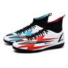 Новые футбольные бутсы, мальчиковые высокие с длинными шипами, соревновательные тренировочные бутсы для учащихся младшей и средней школы, большой размер.