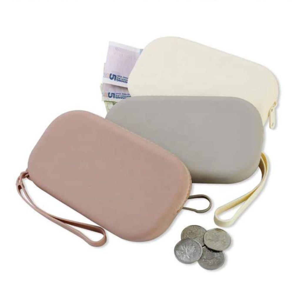 Силиконовая косметичка для хранения с застежкой-молнией, держатель для кистей для макияжа, портативная косметичка для женщин