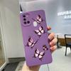 Чехол для Samsung Galaxy A21s Фиолетовый Лавандовый Цветок Защита Камеры Мягкий Чехол для Телефона Для Samsung A21s 6.5" SM-A217F A 21 s Чехол