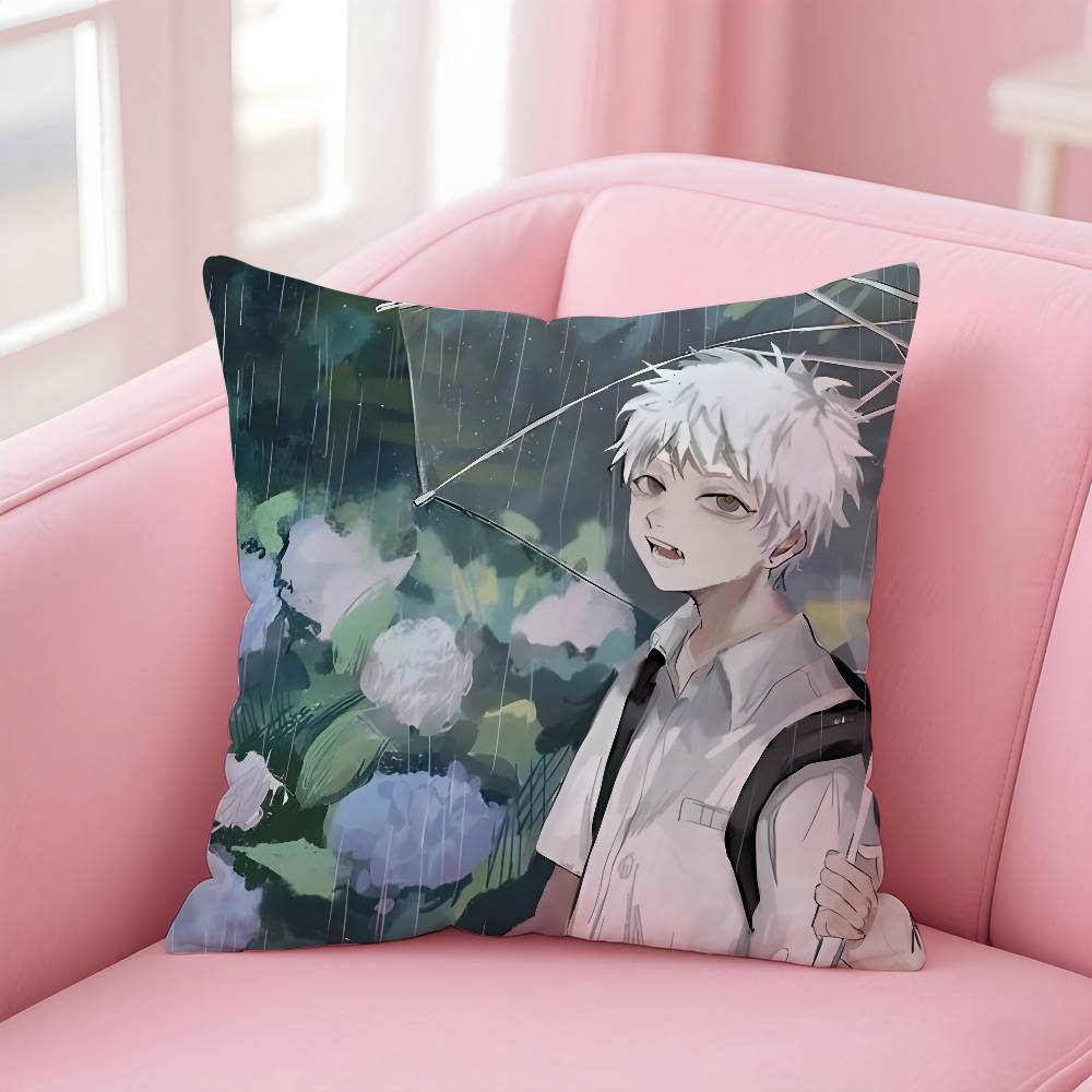 The Summer Hikaru Died Anime Pillow Case Safe Custom Photo Pillow, Anti-fade Brushed Fleece Cushion, Maternal & Infant Safe.