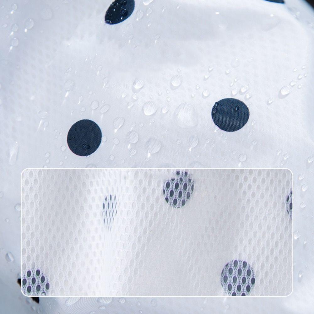 Waterproof Dog Raincoat Adjustable Poncho Cute Rainwear Hood  Teddy