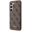 Guess Guhcs23Sg4Gfbr S23 S911 Brown/Brown Hard Case 4G Metal Gold Logo