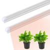 Светодиодные лампы для выращивания комнатных растений 2 фута, имитирующие солнечный свет, с возможностью соединения, для рассады, комнатных растений, гидропонных систем