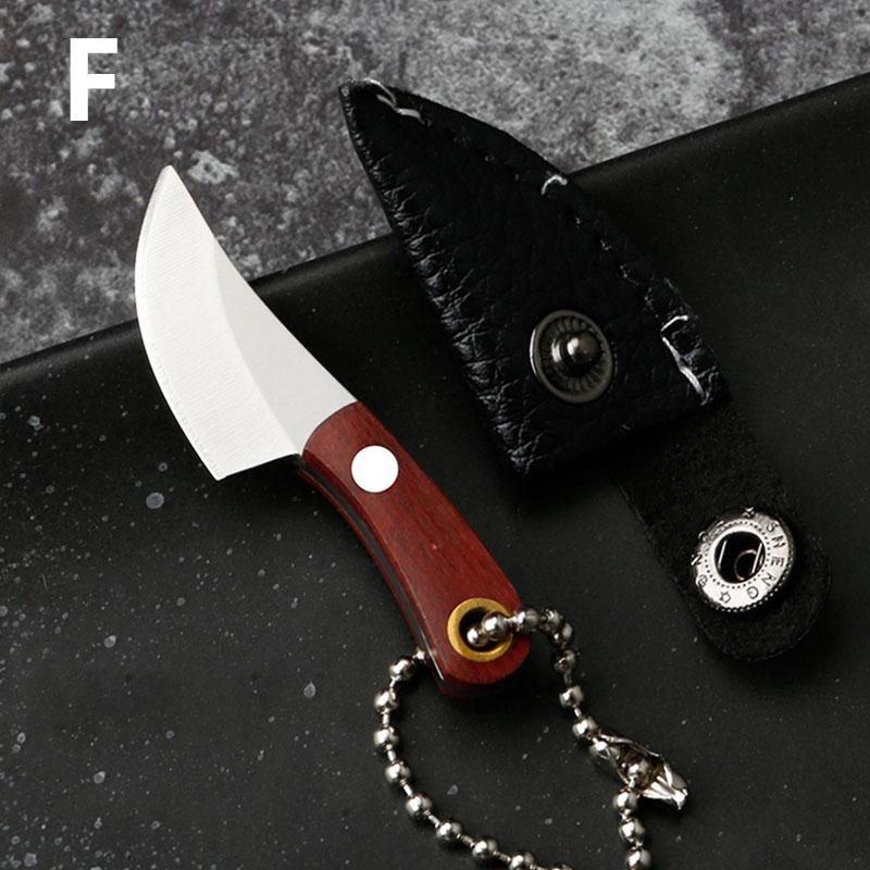 Новое поступление, нож, кухонный нож, 1 шт., карманный чехол, брелок для ключей, мини-брелок для ключей с