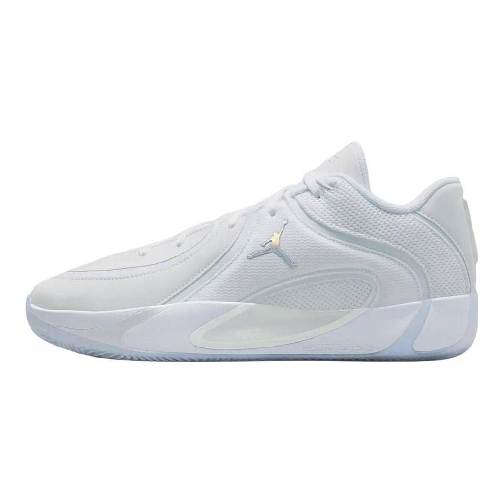 Jordan Баскетбольные кроссовки Tatum 4 Support Унисекс Белый Светло-синий HQ4613-102