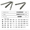 50/36Pcs 1/4 Head Long Screwdriver Bit Set Extra Long Torx Star Hex Spline Bit