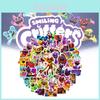 Милые мультяшные наклейки с животными Smiling Critters для автомобиля, ноутбука, телефона, холодильника, водонепроницаемый ПВХ-материал