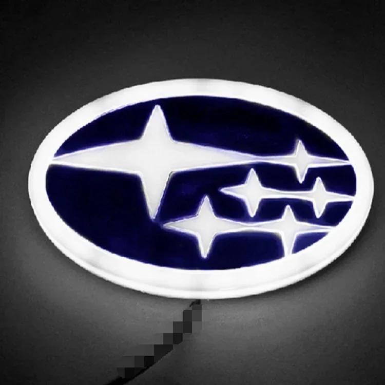 12V LED Trunk Logo Emblem Badge Light 14x7.3cm Waterproof for Subaru Forester WRX STI Outback Impreza Legacy XV BRZ Tribeca etc