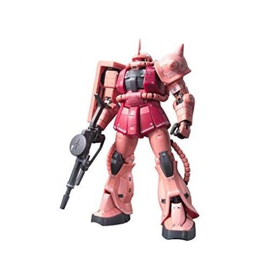 BANDAI SPIRITS RG Mobile Suit Gundam MS-06S Chars Zaku 1 144 Scale Pre-colored Plastic Model