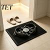 Unique Home Floor Carpet 3D Illusion Door Mat, Trick Trap Optical Entrance Rug, Gin Funny Seasonal Party Prop Pattern, Non-slip Mat for Porch