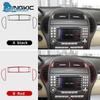 Для Mercedes Benz SLK R171 2004 2005 2006 2007 2008 2009 2010 Аксессуары для центрального воздуховода Наклейка с отделкой из настоящего мягкого углеродного волокна