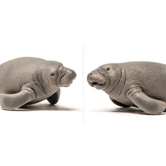Schleich Manatee Figure SL14839, популярные игрушки в Корее