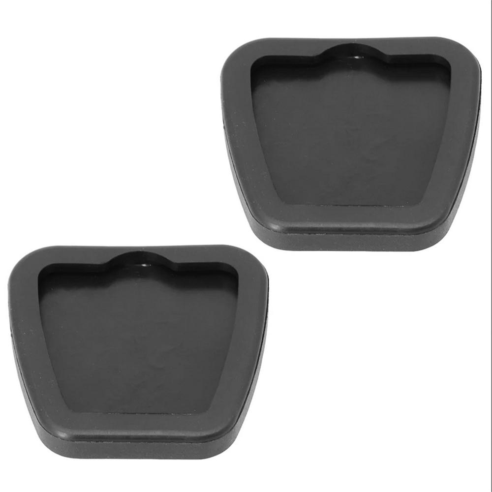 New 2× Brake Clutch Pedal Pad Covers For Honda Accord Civic CR-V CRX Prelude Element