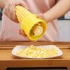 Нержавеющая сталь Очиститель початка кукурузы Ручной Вращающийся Пластиковый Плуг для кукурузы Креативный Разделитель шелухи кукурузы Гаджеты Новые Кухонные Инструменты для приготовления