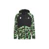 X Bape Black FW23 Camouflage Patchwork Windbreaker Hooded Jacket Men Outerwear IQ3679