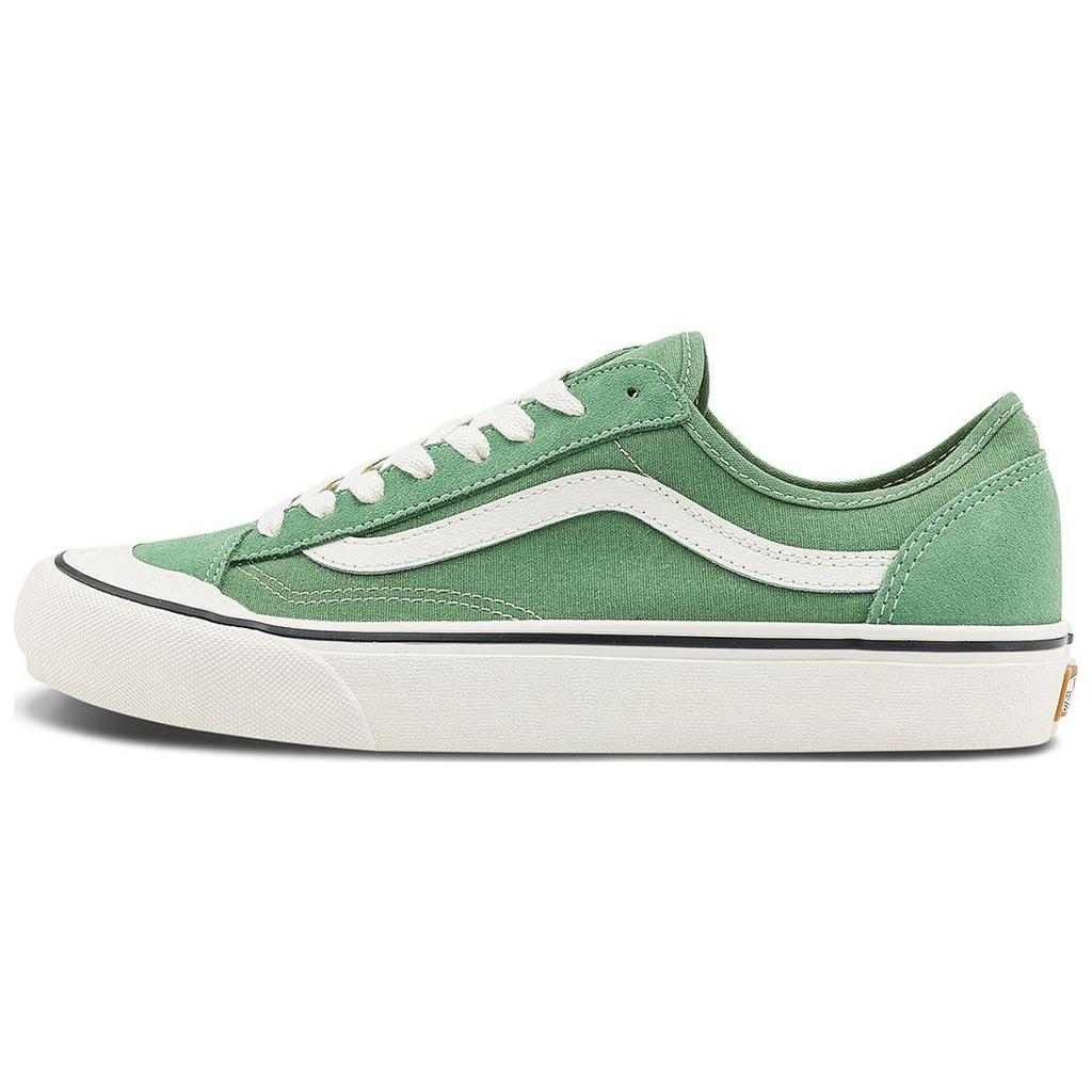 Vans Casual Low-Top Skate Shoes Unisex Sneakers Green White VN0A4BX9Y7V