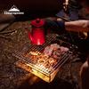 CAMPING MOON Костровая решетка, Сверхпрочные решетки для костров, Квадратная, Нержавеющая сталь 304, 33,5 см Ш12