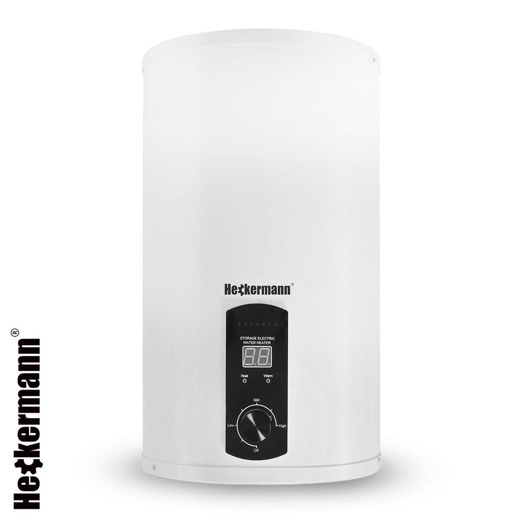 Heckermann YA-001 2kW 30L Vertical Electric Boiler White