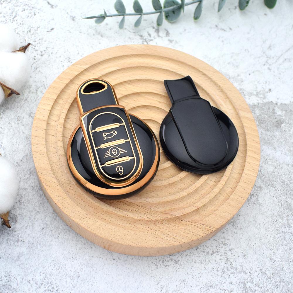 3 кнопки для BMW MINI COOPER S ONE JCW F54 F55 F56 F57 F60 R55 R56 R57 CLUBMAN COUNTRYMAN TPU чехол для автомобильного ключа чехол-брелок