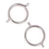 2Pcs Chicken Bone Scissors Accessories Spring Wire Diameter 1.8Mm Outer Diameter 15Mm Nickel Plated Steel Torsion Spring