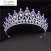 Свадебная корона в стиле барокко, королевская тиара для невесты, украшения для волос, украшения для вечеринок, дней рождения, головные уборы для девочек и невесты
