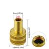 Tyre Valve Adapter Reducer Cap Cat Loader Earth Mover EM Truck Wheel Large Bore Tractor Copper Tire Valve Converter