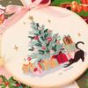 Hand-stitched Cross Stitch Set Handmade Embroidery Set Christmas Embroidery Kit  Beginner