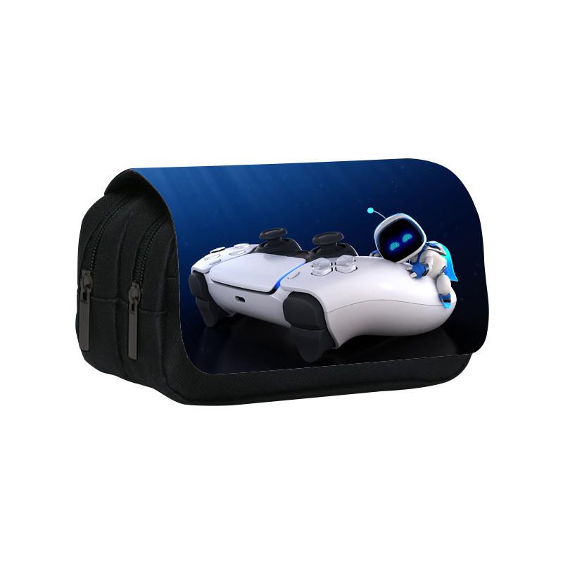 Двухслойная пенал Astro Bot из нейлонового материала для детей и студентов