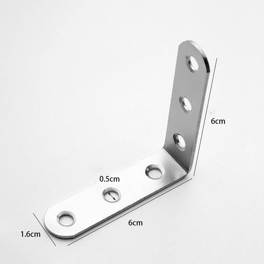 4 шт./упаковка фиксатор из нержавеющей стали угловой кодовый треугольник фиксированный 90 градусов L-образный треугольный кронштейн многофункциональный практичный
