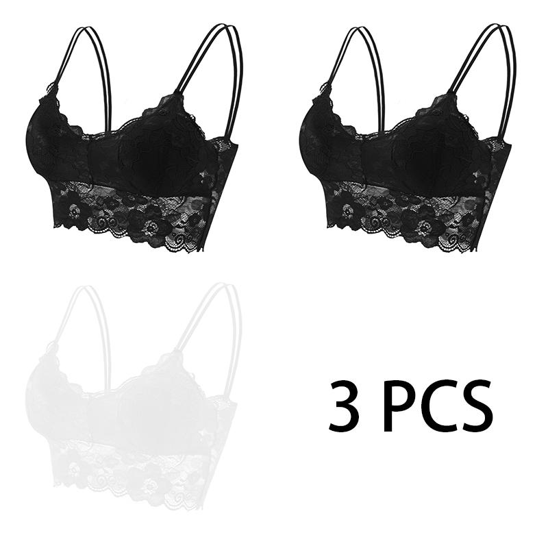 Fashion Sexy Sleeveless Vest Crochet Halter Lace Tank Tops Strappy Bralette Bra Cami Crop Top