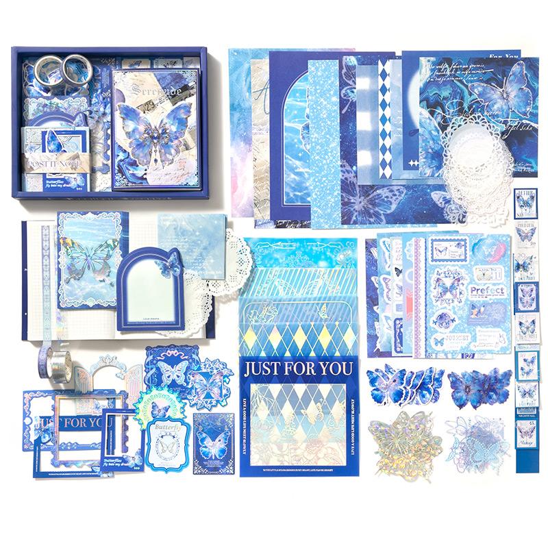 165 Pcs Vintage Handbook Gift Boxes, School Student Reward Small Gifts, Children's Gifts, Scrapbooking Supplies, Stationery Set