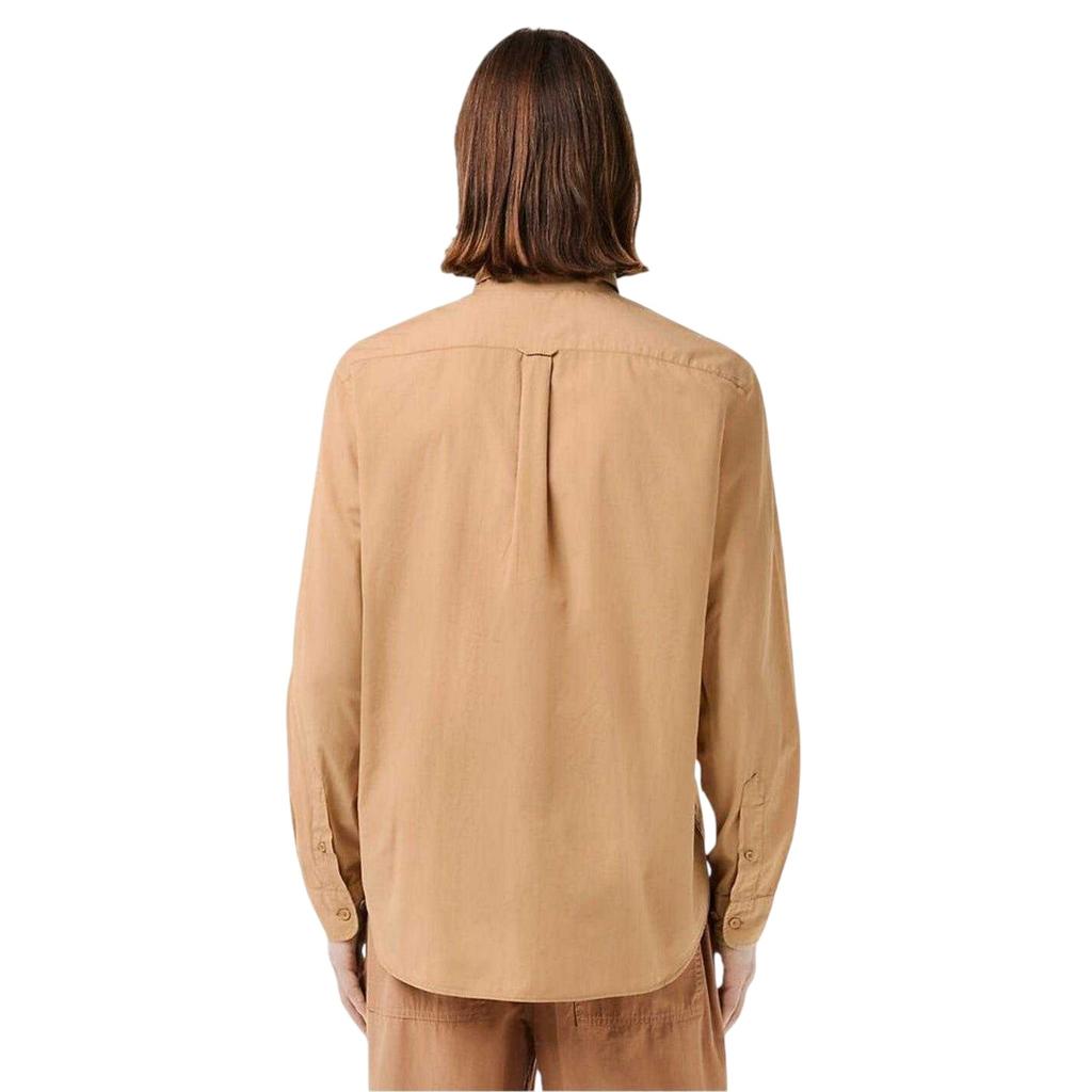 Lacoste Mens Regular Long-Sleeved Button-Down Shirt