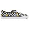 Vans Обои Аутентичные унисекс клетчатые смайлик принт прочные дышащие низкие кеды черные белые VN000EE3BP9