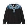 MB Color Feather Phantom Wings Свитер Marcelo Tide Brand Год Молнии Змеи Парная Толстовка
