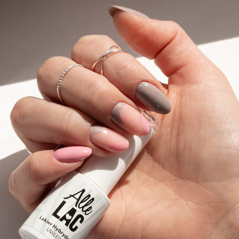 Lakier Hybrydowy Led/Uv Gel Polish Allelac Timeless Chic Nr 168 5G