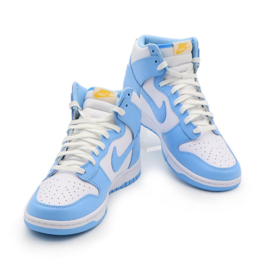 DD1399-401 Nike Dunk High Retro Homer Blue Chill White Amarillo UNC (Мужской)