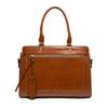 Women's Luxury Retro Women's Handbag Three-piece Set High Soft Leather Women's Shoulder Bag