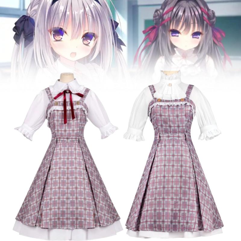 Костюм для косплея Манакаси Хондзё Кандзаки Манами из полиэстеровой ткани, предназначенный для аниме-конвенций и повседневной носки.