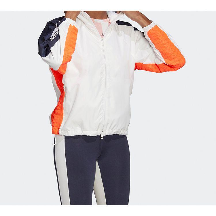 adidas Куртка из флиса с капюшоном, женская, белая FI6732
